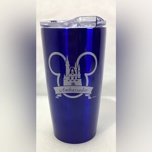 Disney Ambassador Tumbler Blue